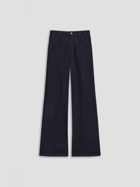 Theory Fluid Flare Jean in Essential Denim
