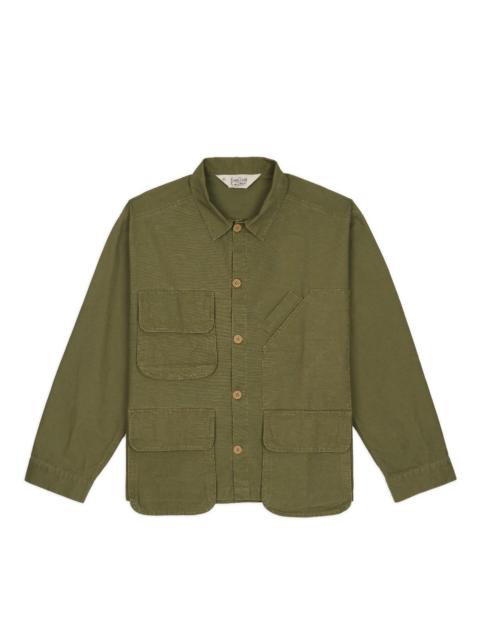 BRAIN DEAD Military Shirt Jacket - Army