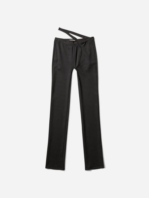 OTTOLINGER Women's Ada Leggings Black Pinstripe