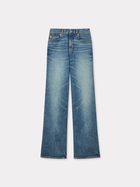KENZO AYAME wide jeans in stretch japanese denim