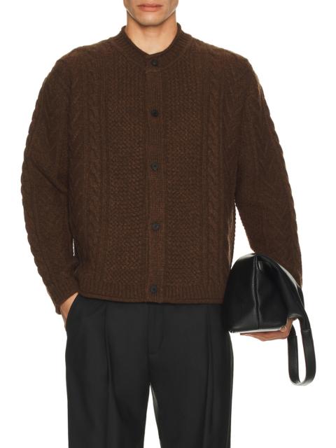 LE17SEPTEMBRE Twisted Round Neck Cardigan