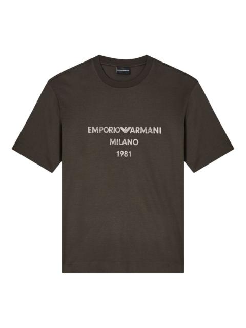 EMPORIO ARMANI logo-print T-shirt