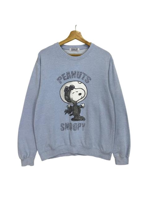 Other Designers Snoopy Peanuts Big Logo Crewneck Sweatshirt
