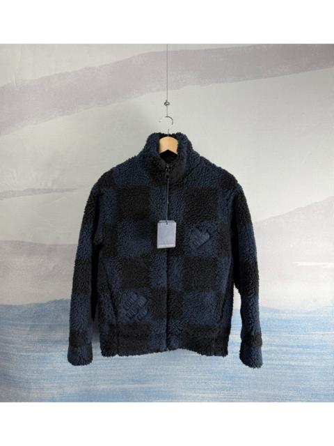 Louis Vuitton Louis Vuitton LV Nigo Black and Blue Checkerboard Teddy Jacket