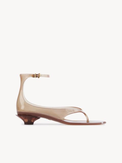 Chloé CHLOÉ JELLY HEELED SANDAL