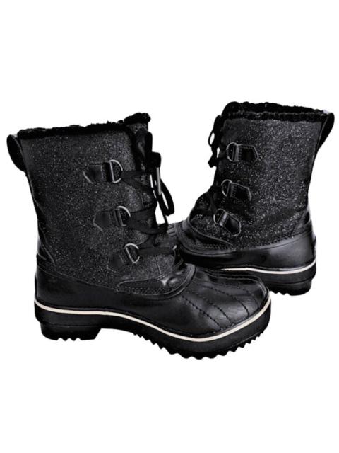 Other Designers SOREL Tivoli Black Glitter Ladies Winter Boots Size US 10 / EU 41