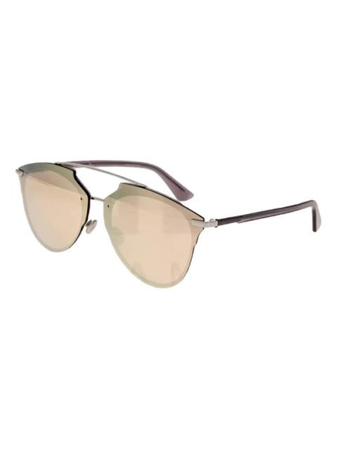 Dior Christian Dior Sunglasses 63mm ReflectedP Pink Palladium Aviator Frame FLAWED