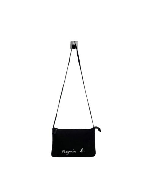 Other Designers Agnes B. Paris Voyage Canvas Slingbag