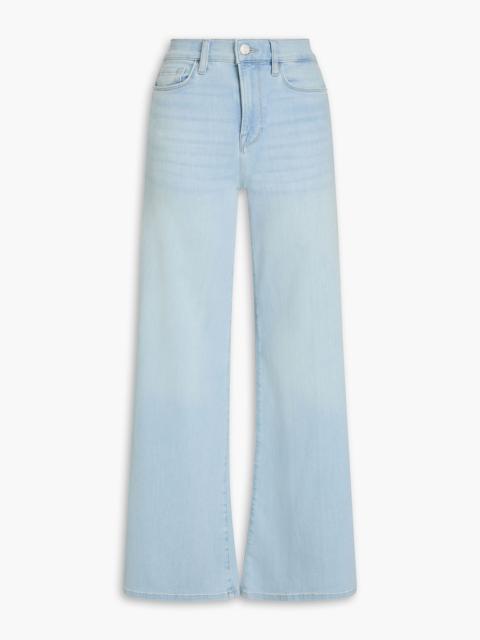 FRAME Le Palazzo high-rise wide-leg jeans