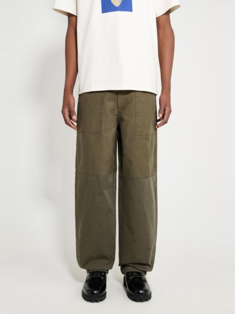 WALES BONNER WALES BONNER BRIXTON TROUSER OLIVE