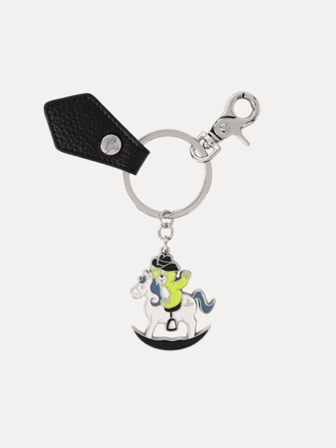 Vivienne Westwood ROCKING HORSE TEDDY KEYRING