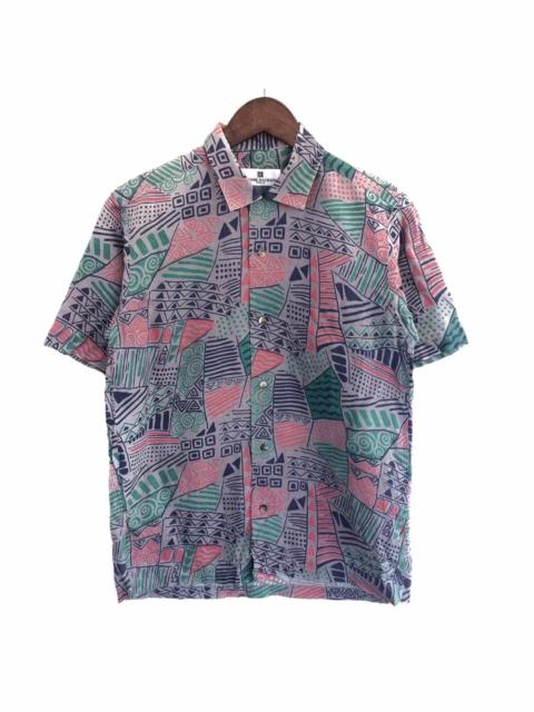 Other Designers Vintage - Vintage Pierre Balmain Art Design Button Up Shirt