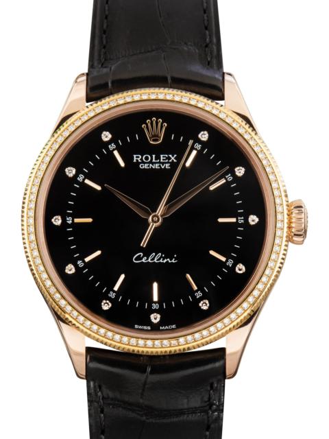 ROLEX Rolex Cellini 50605 Diamond Dial & Bezel