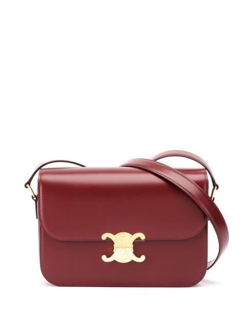 CELINE Celine Women Classique Triomphe Leather Crossbody Bag