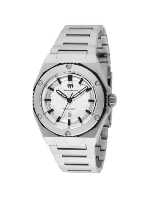 Other Designers Technomarine CORAL Quartz Silver Dial Men's Watch TM-416043