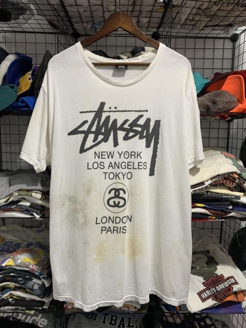 Stüssy Distressed Stussy Tshirt