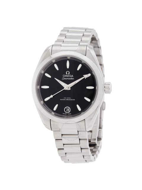 OMEGA Omega Seamaster Automatic Chronometer Black Dial Ladies Watch 220.10.34.20.01.001