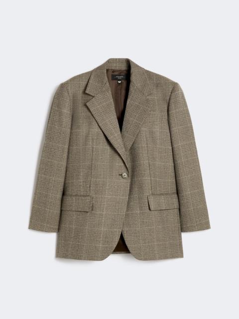 WEEKEND Max Mara Oversized wool blazer - BROWN