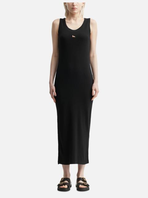 Maison Kitsuné BABY FOX RIBBED TANK DRESS