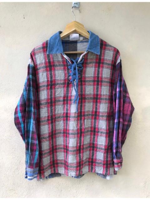 Other Designers Vintage Harlem multicolor Flannel long sleeve shirt