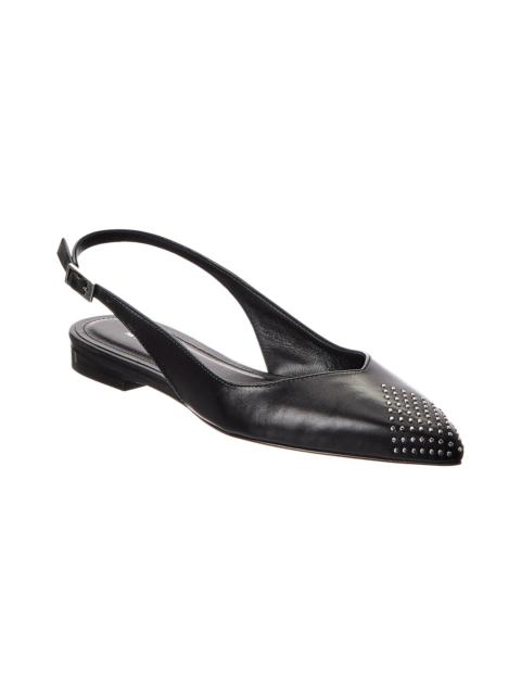 Isabel Marant Isabel Marant Branee Leather Slingback Ballet Flat