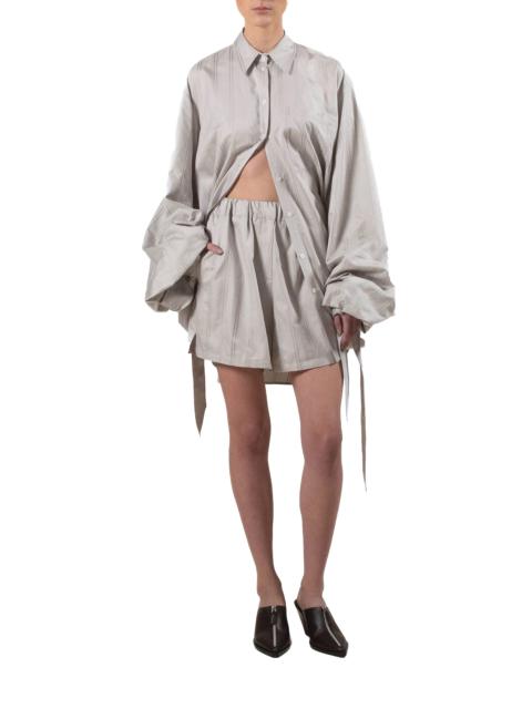 Elleme Oversized Shirt Grey Stripes