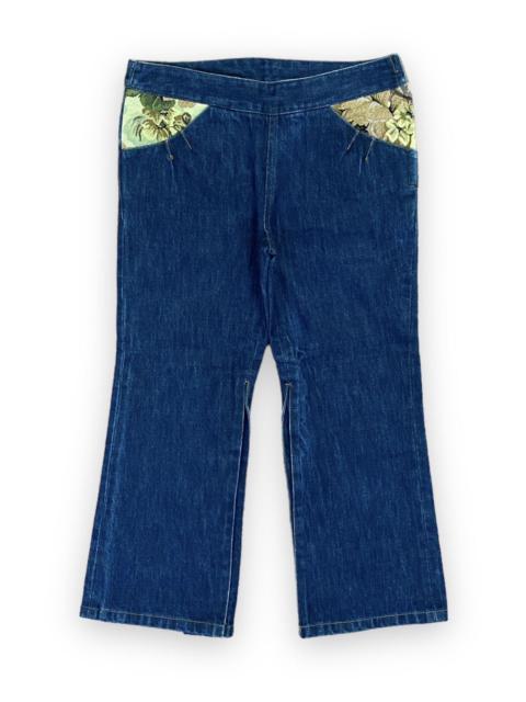 Christopher Nemeth - Socum + Union Space Rare Wide Leg Capri Denim
