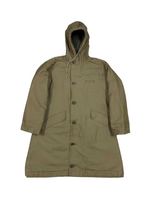 Other Designers Vintage - Vtg🔥40’s Us Navy N1 Alpaca Deck Jacket Military