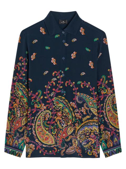 Etro Etro Patterned Silk Shirt