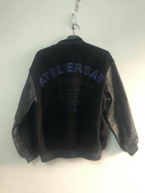 Other Designers Designer - ATELIER SAB Varsity Jacket Autumn Winter Collection