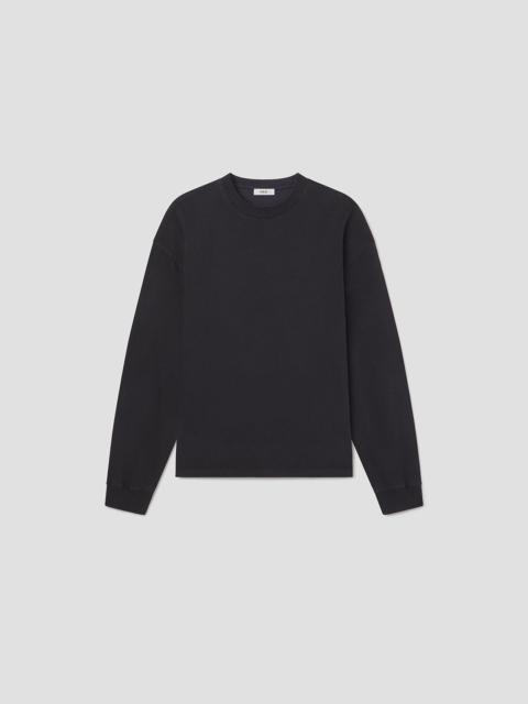 AGOLDE ASHA LONG SLEEVE MOCK NECK TEE IN SCREEN