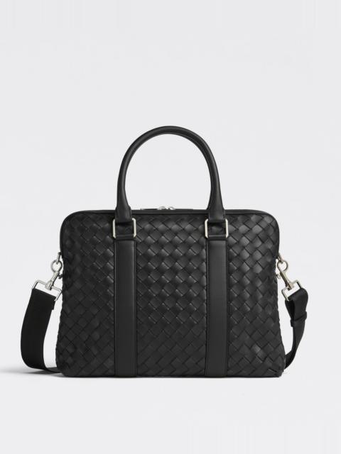 Bottega Veneta Slim Intrecciato Briefcase
