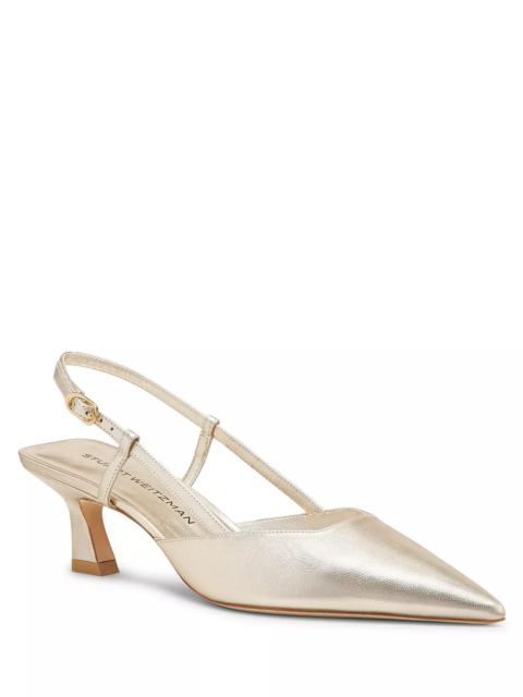 Stuart Weitzman Women's Vinnie 50 Slingback Pumps