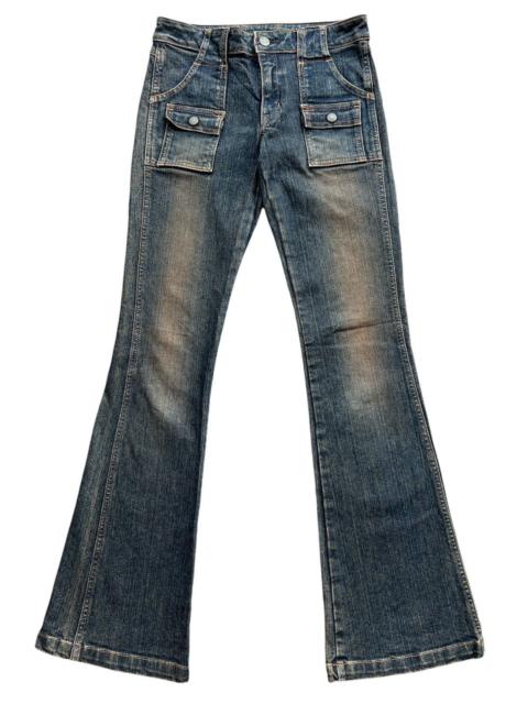 Hysteric Glamour Georgia Bushpants Lowrise Flare Denim Jeans 27x31