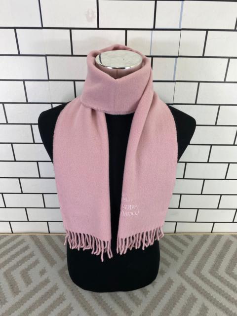 Vivienne Westwood Pink Wool Scarf / Neck Wear