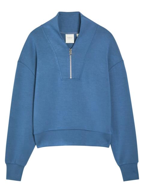 VARLEY Varley Davidson Half-zip Stretch-jersey Sweatshirt