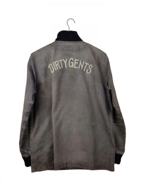 Other Designers Bomber Jacket - El Radiall Japan Dirty Gents Denim