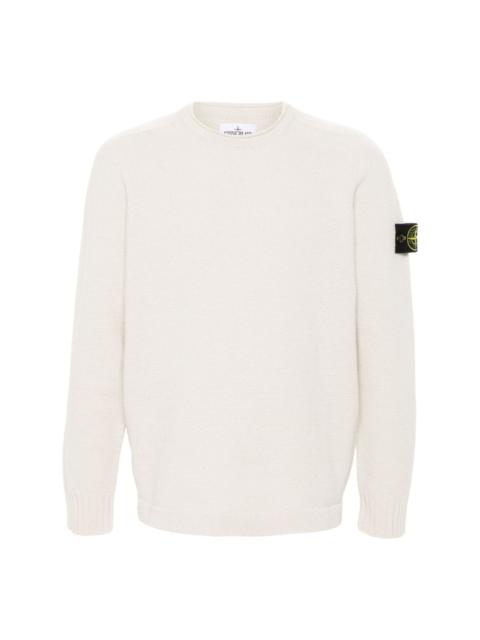 Stone Island Compass-badge crew-neck jumper