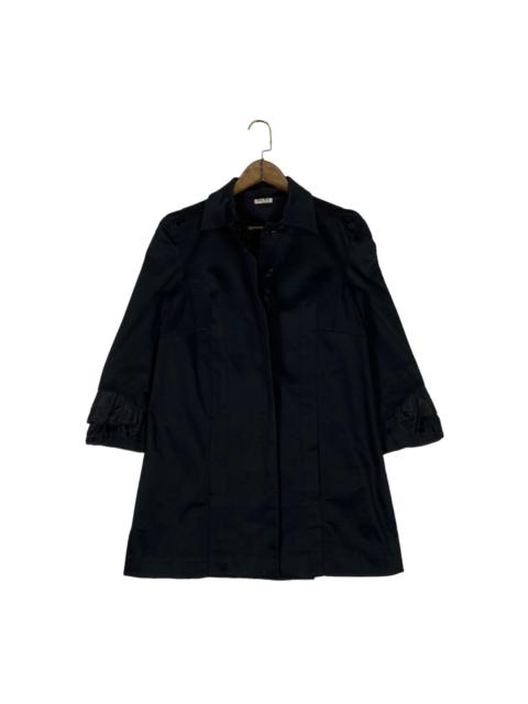 Miu Miu Miu Miu Black Mid Lenght Jacket