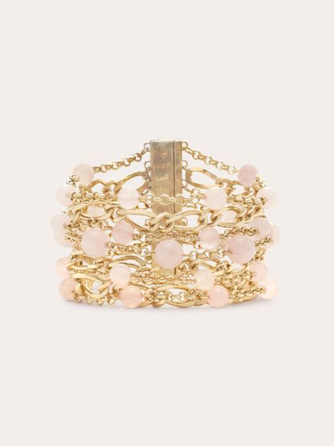 RAMY BROOK Roza Gemstone Layered Bracelet