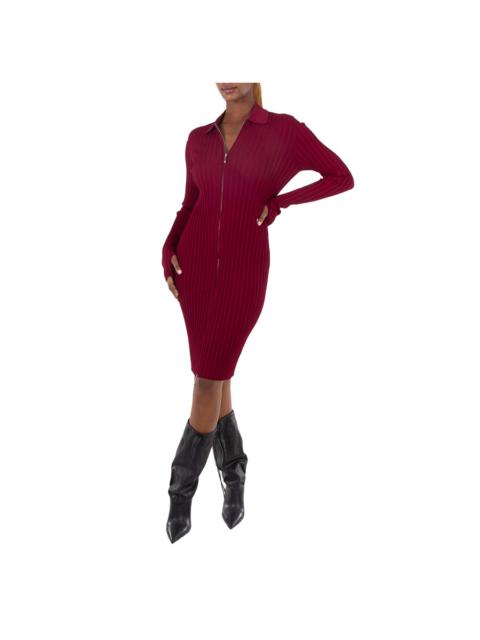 Burberry Burberry EKD Ribbed- Knitted Long Sleeve Dress