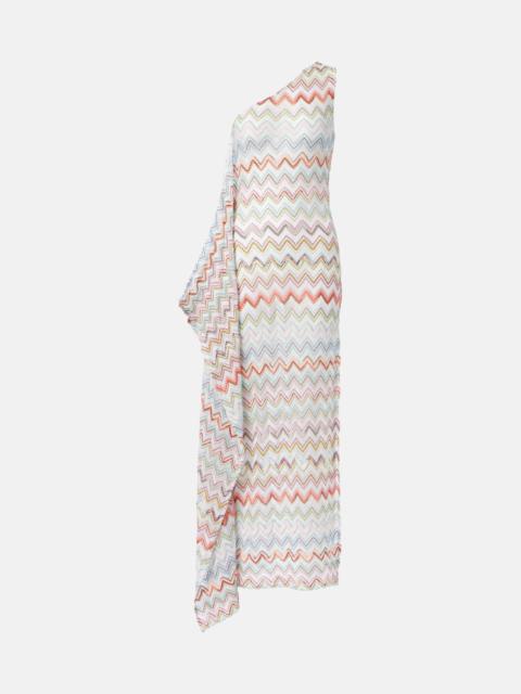 Missoni Zigzag crochet maxi dress