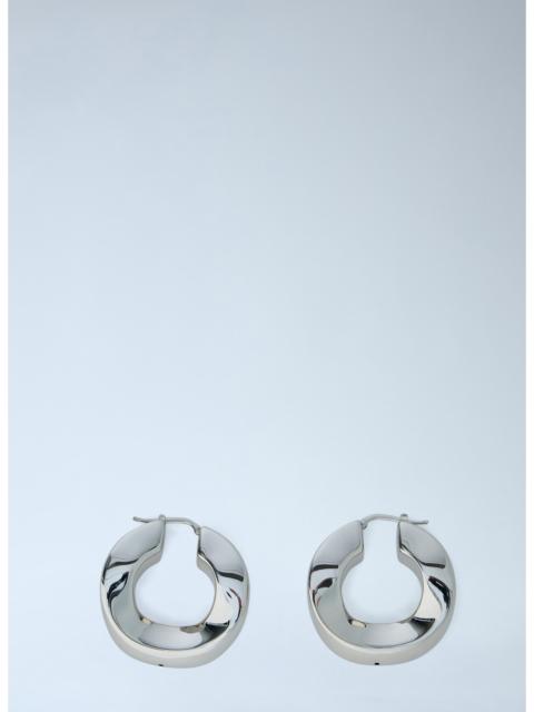 Jil Sander Jil Sander Women Sculpted Hoop Earrings