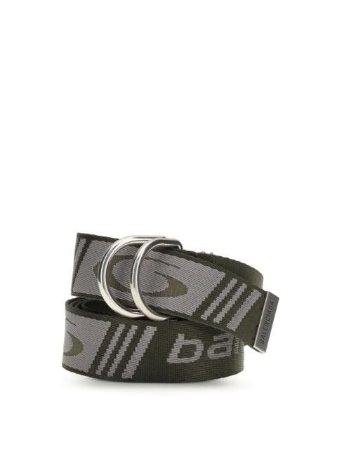 BALENCIAGA Balenciaga D Ring Belt In Jacquard Canvas