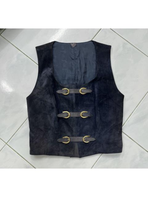 GUCCI 🔥🔥🔥STEALS VTG GUCCI LEATHER VEST