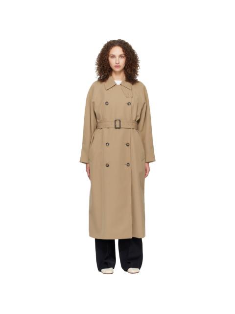 A.P.C. Beige Belted Trench Coat