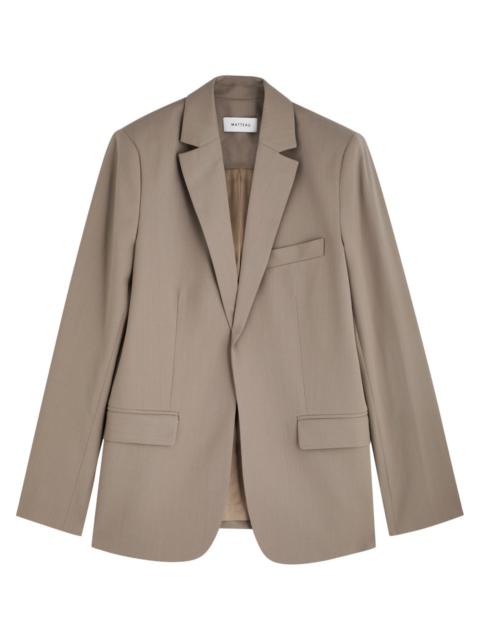 MATTEAU Matteau Wool-blend Blazer