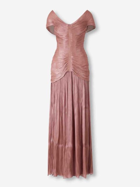 MARMAR HALIM MAXI DRAPED DRESS