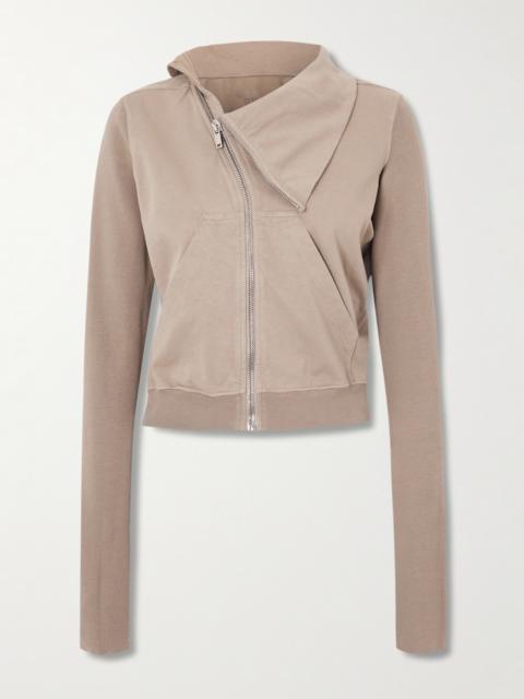Rick Owens Cotton-jersey Zip-up Sweatshirt