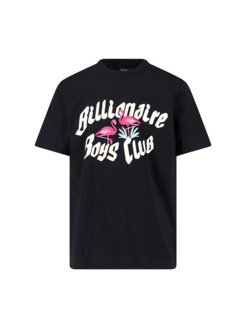 BILLIONAIRE BOYS CLUB 'FLAMINGO' T-SHIRT